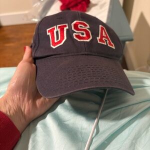 USA Black Baseball Cap